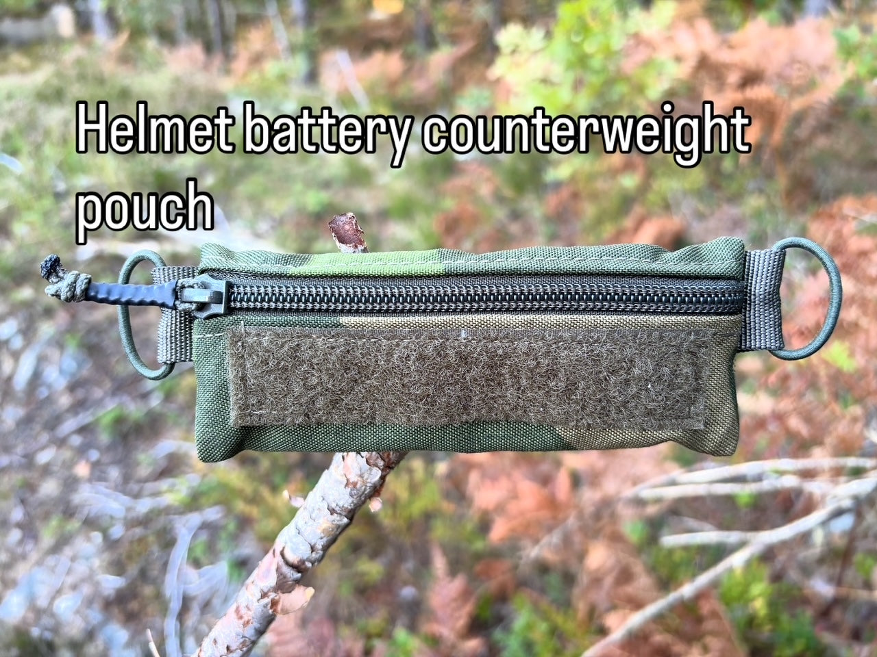 NVG battery counterweight pouch