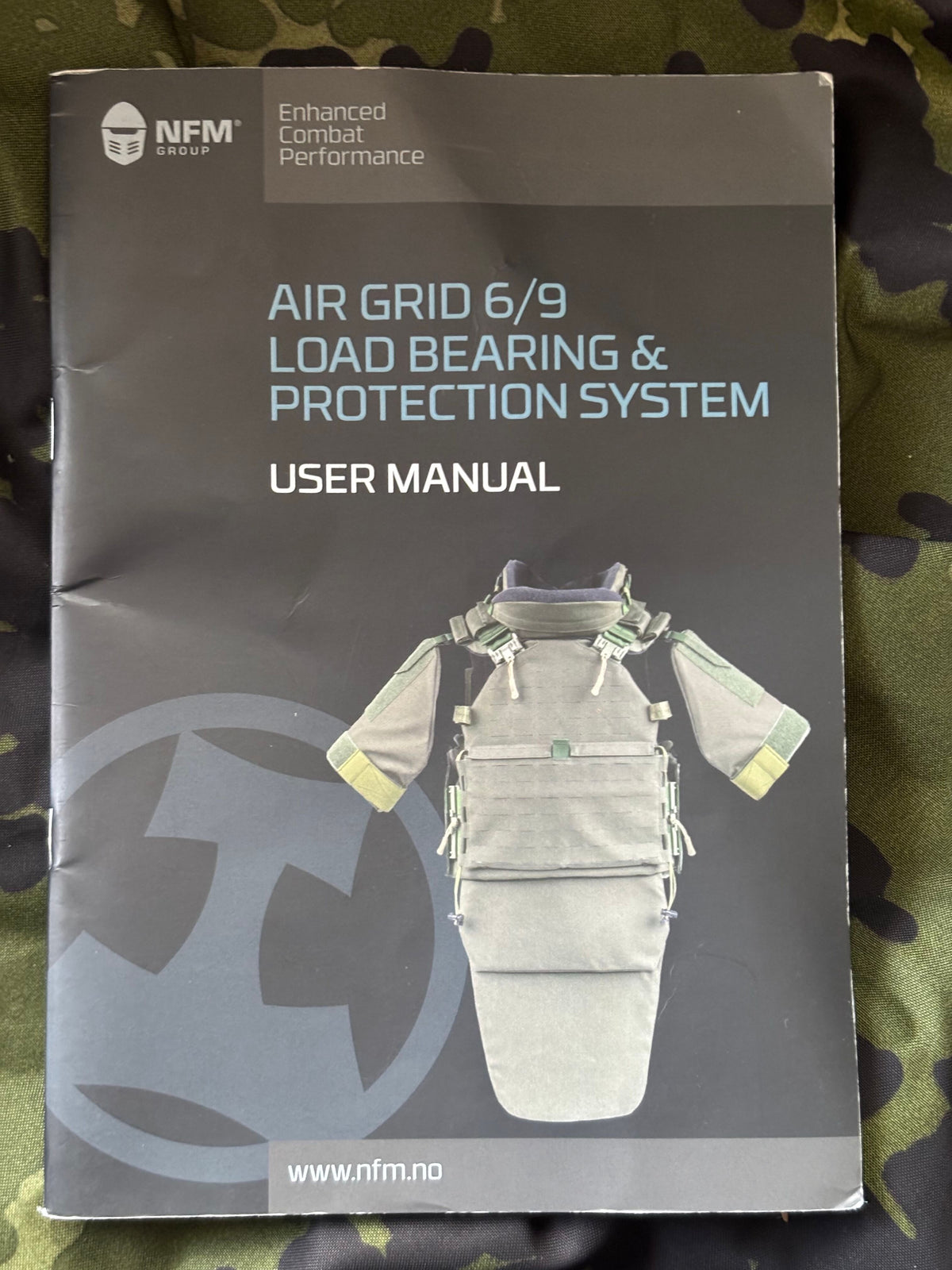 NFM Air Grid 6/9 Ballistic vest with armour add-ons