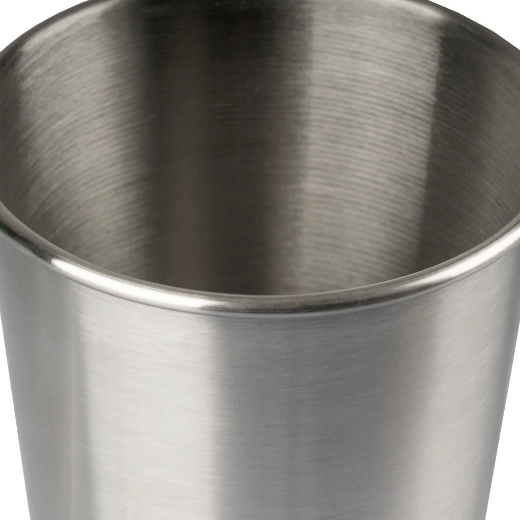 Highlander, STAINLESS STEEL CAMP CUP, 500ML X4