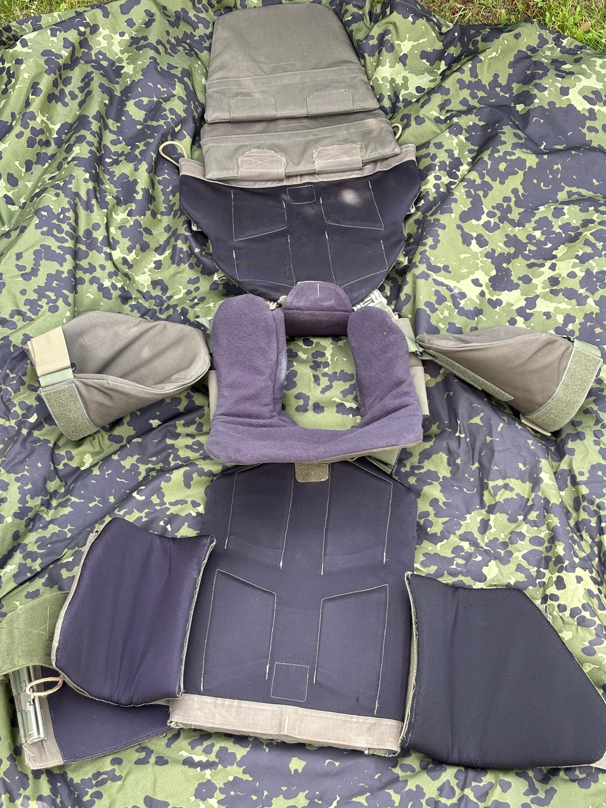 NFM Air Grid 6/9 Ballistic vest with armour add-ons