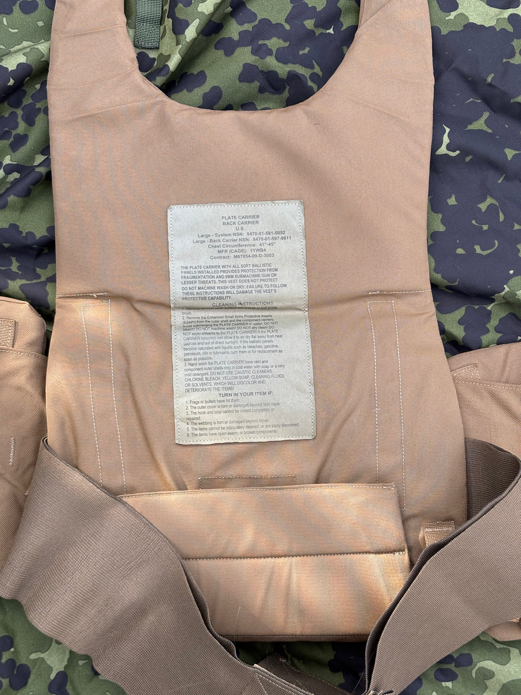 USMC Gen 2 plate carrier