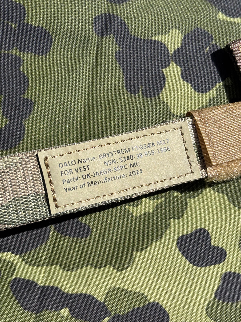 Field pack replacement strap, Multicam