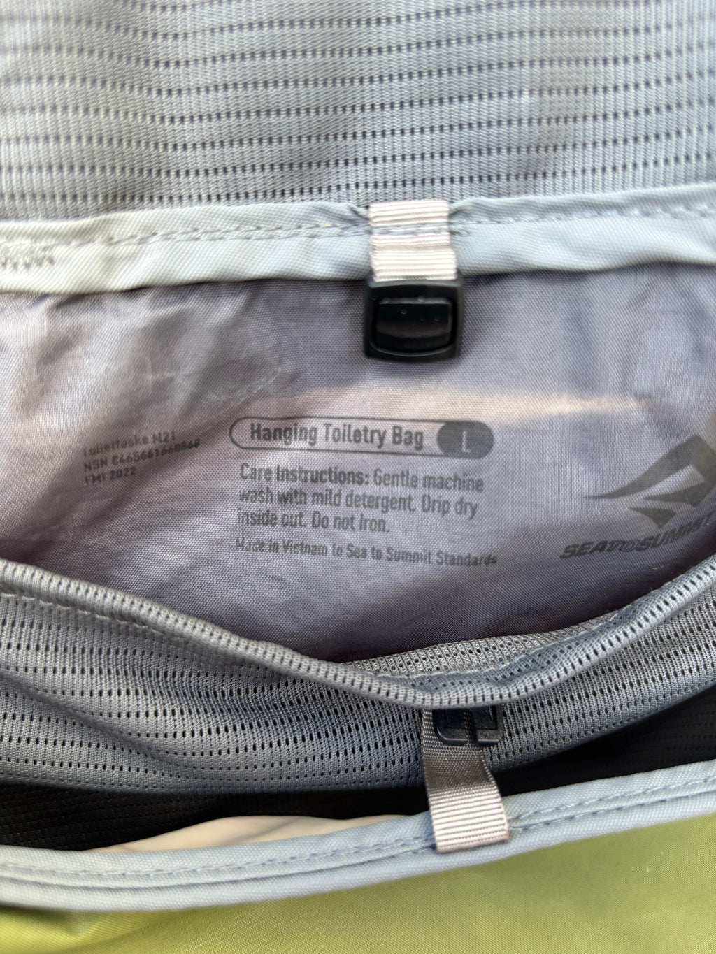 Sea To Summit hanging toiletries bag, used surplus