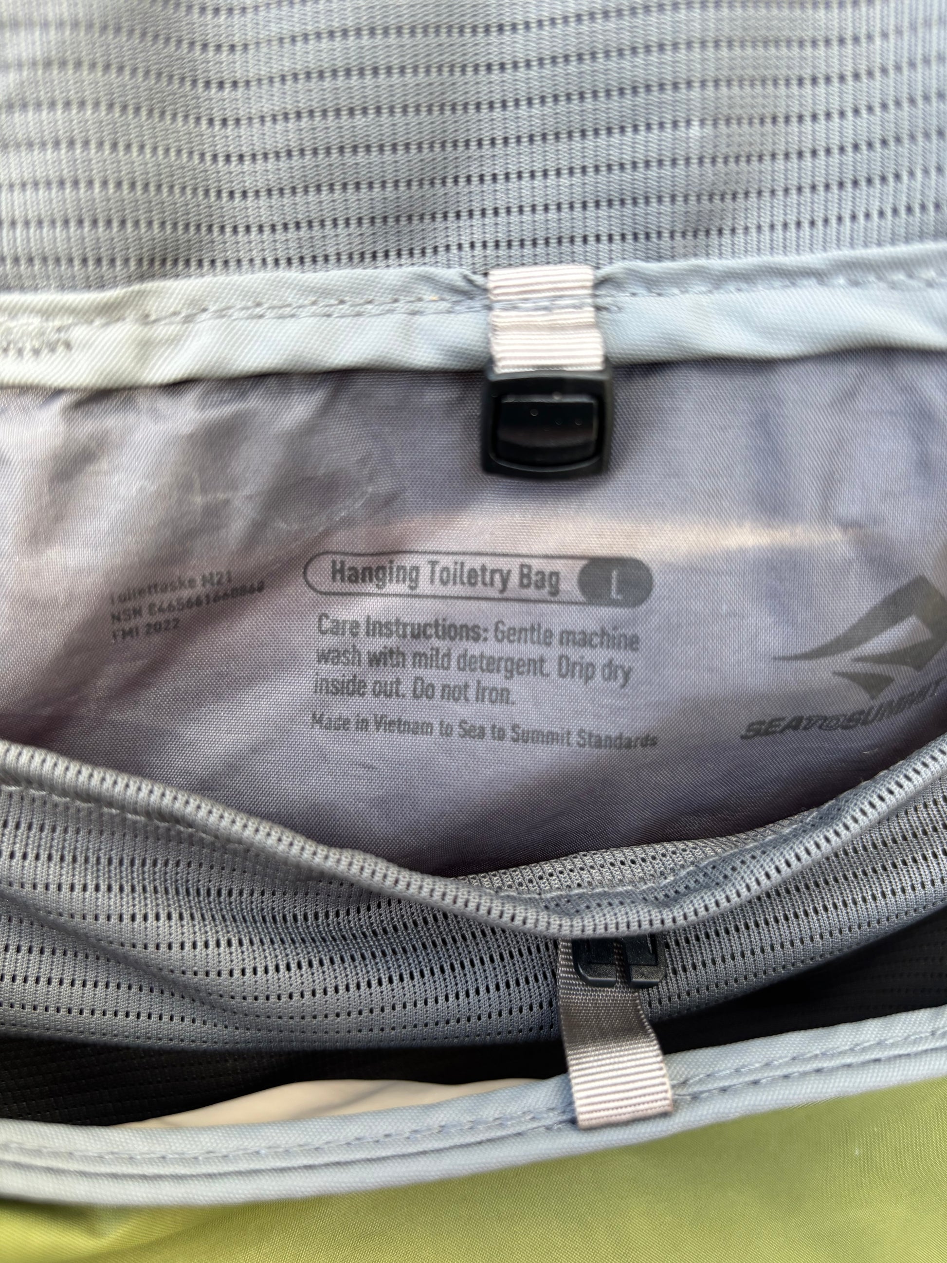 Sea To Summit hanging toiletries bag, used surplus