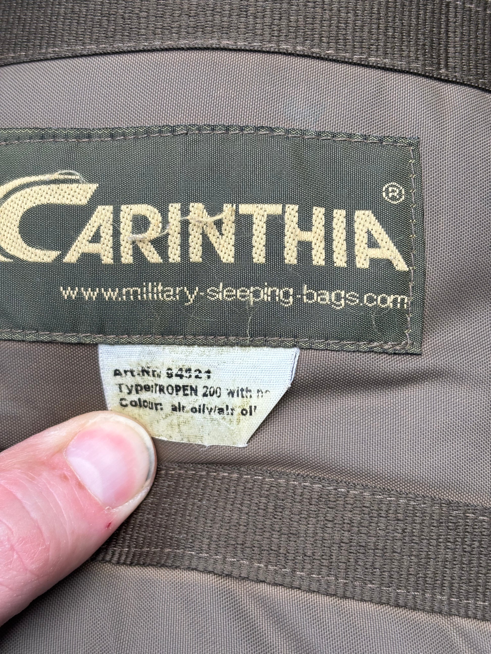 Carinthia Tropen 200 with net,  sleeping bag