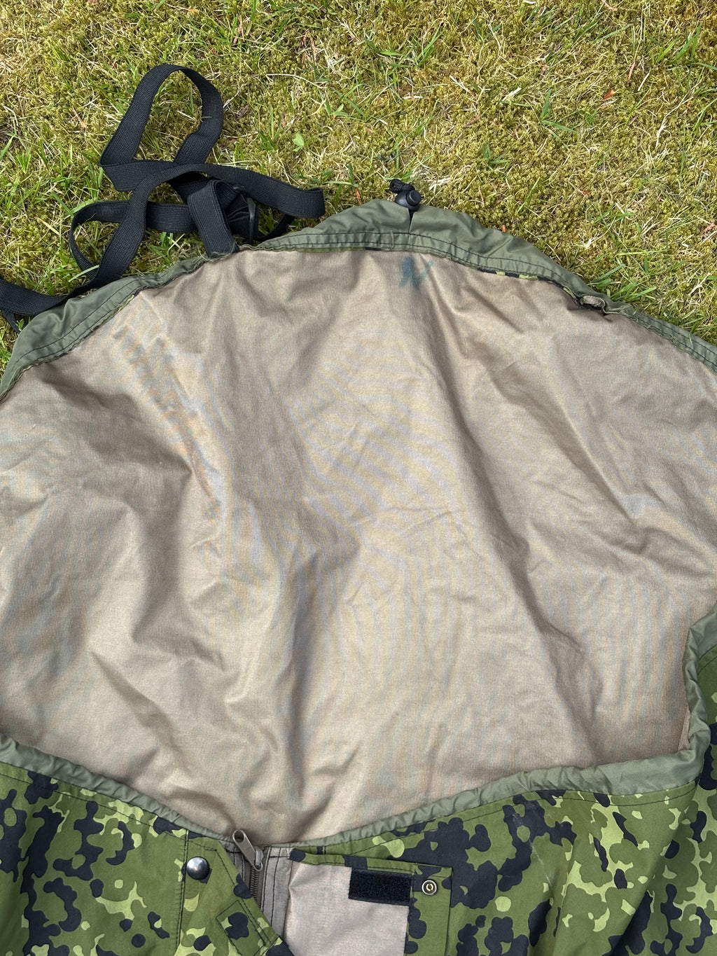 Danish military surplus used bivouac bag/sleeping bag cover