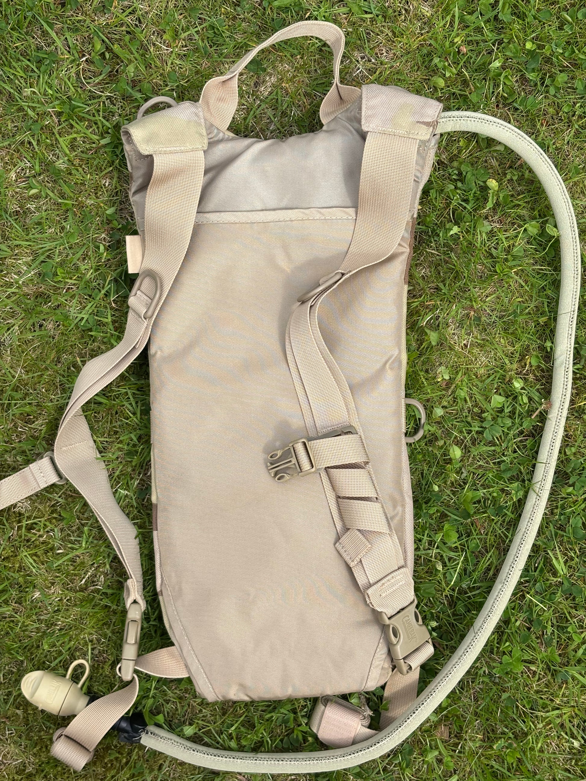 Camelbak, three color desert camouflage