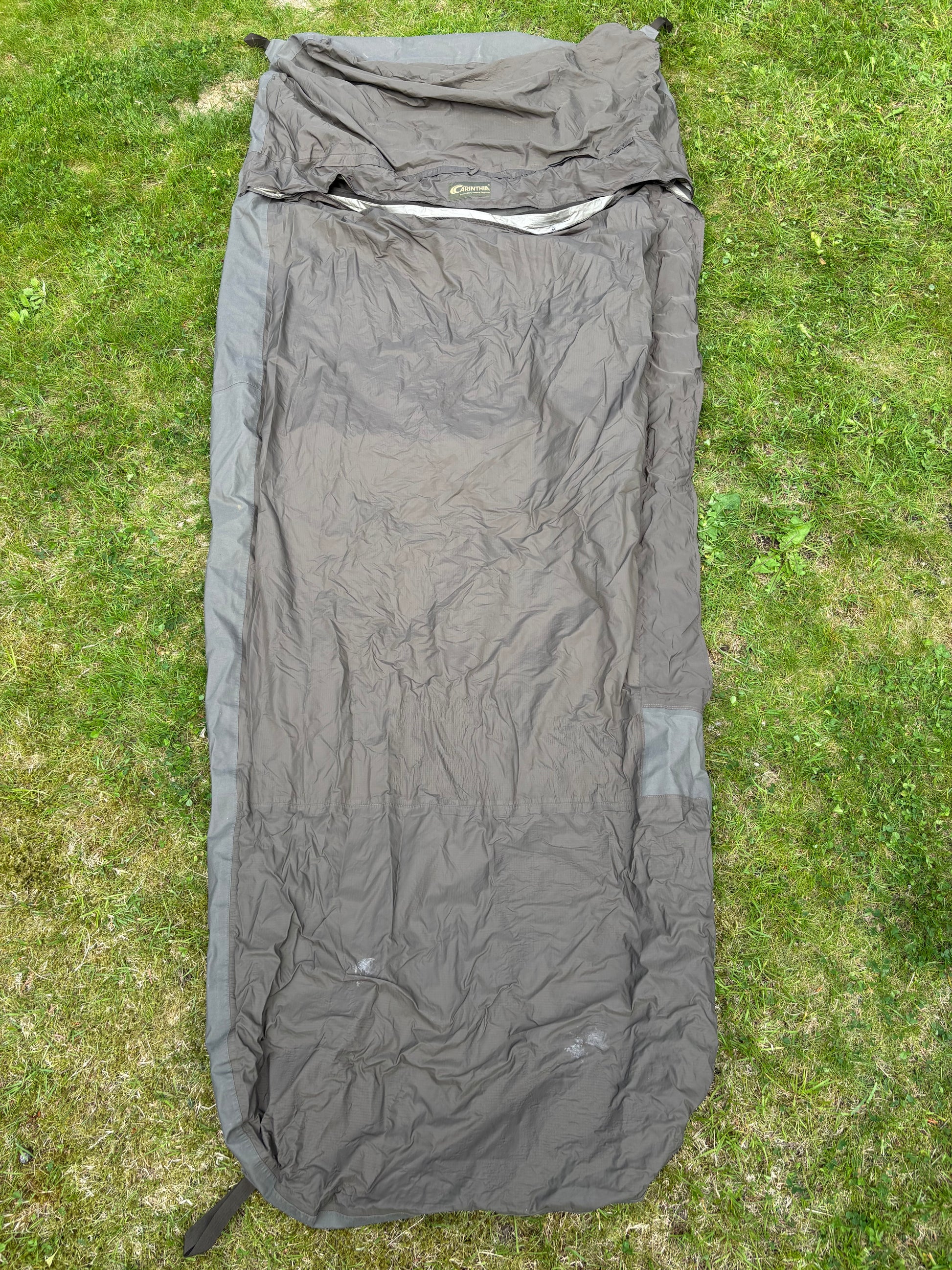 Heavly used Carinthia Explorer Two Plus bivy