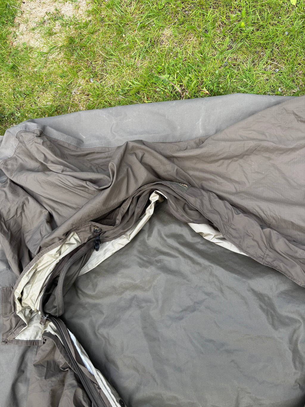 Heavly used Carinthia Explorer Two Plus bivy