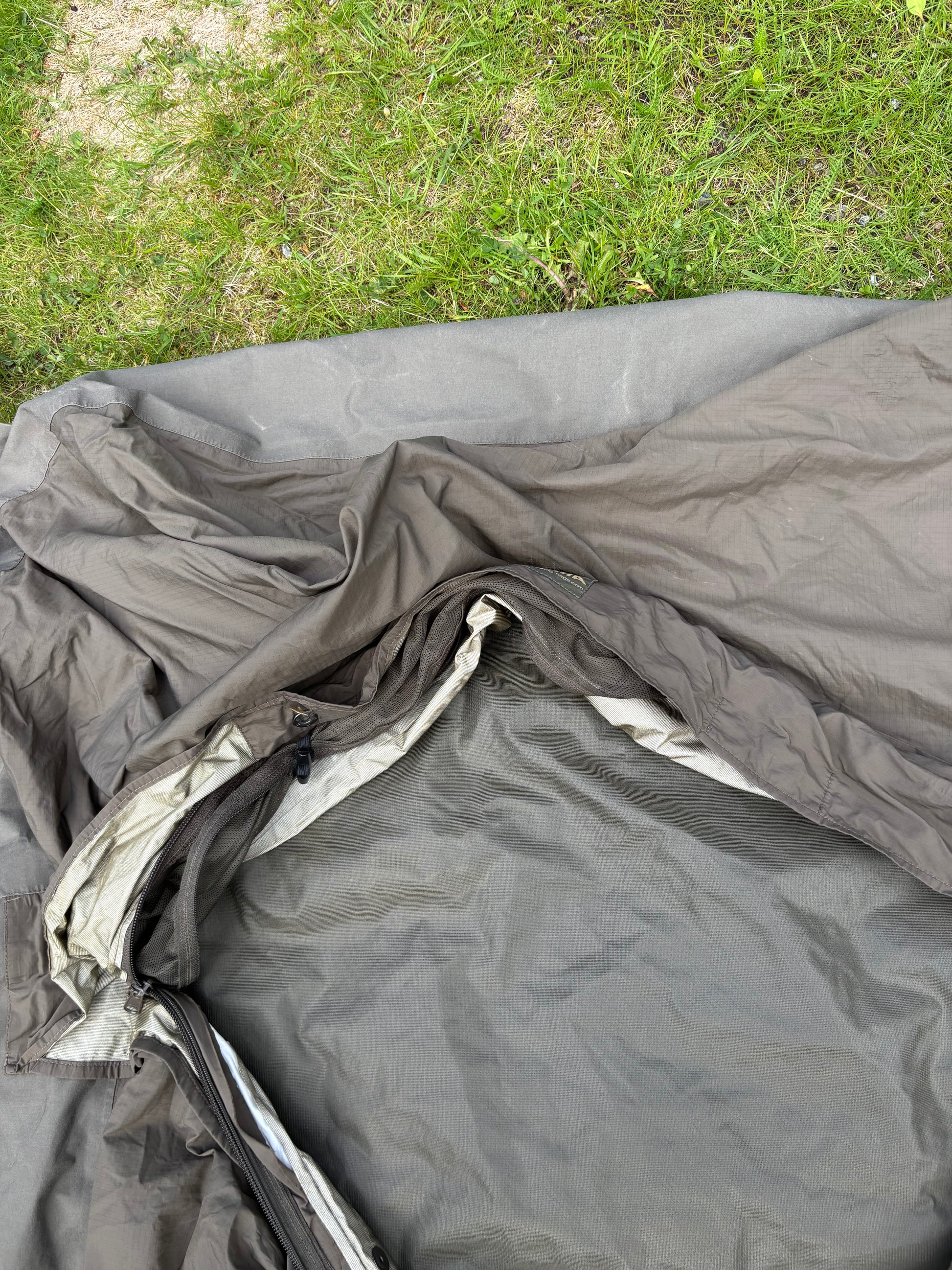 Heavly used Carinthia Explorer Two Plus bivy