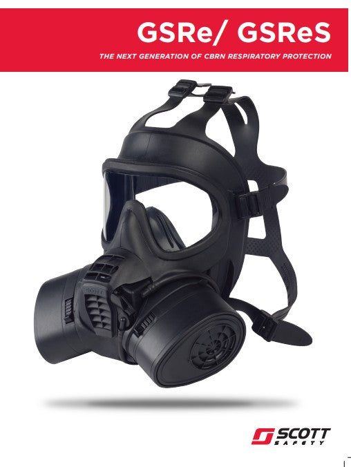Scott safety gas mask filter