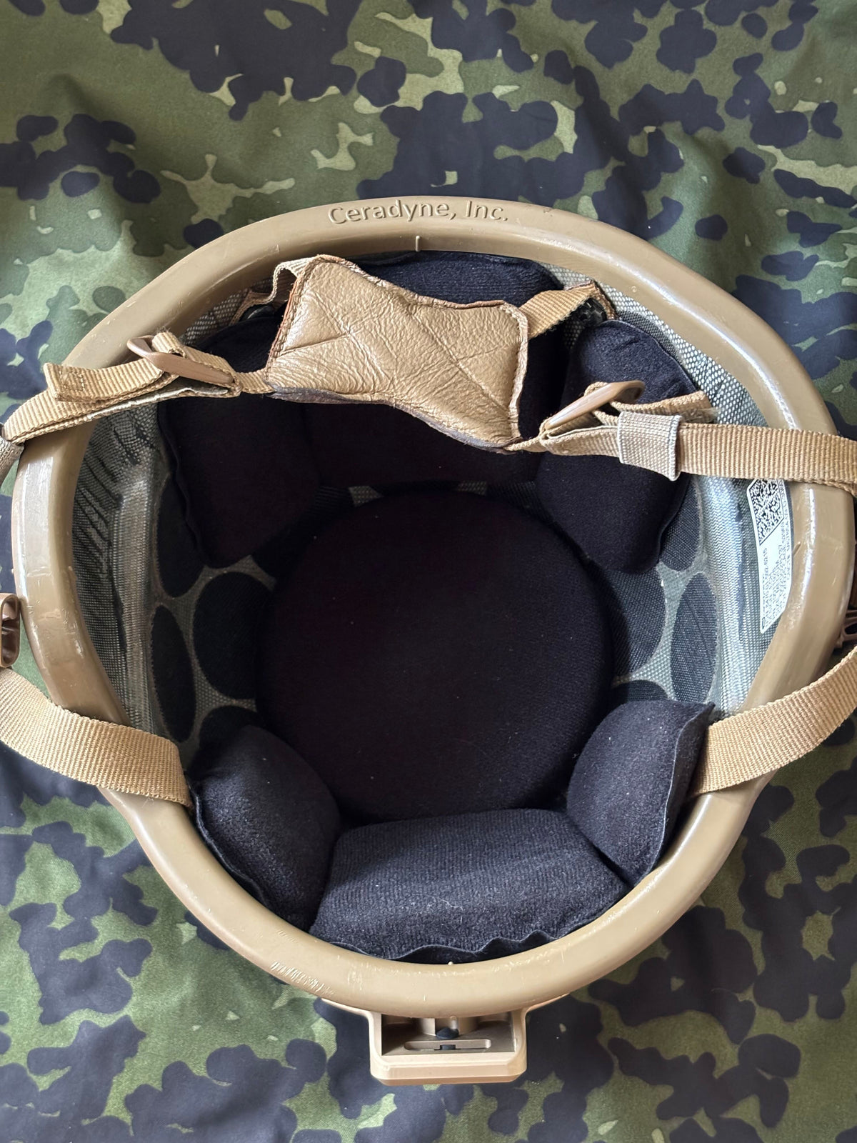 Ceradyne ECH ballistic helmet