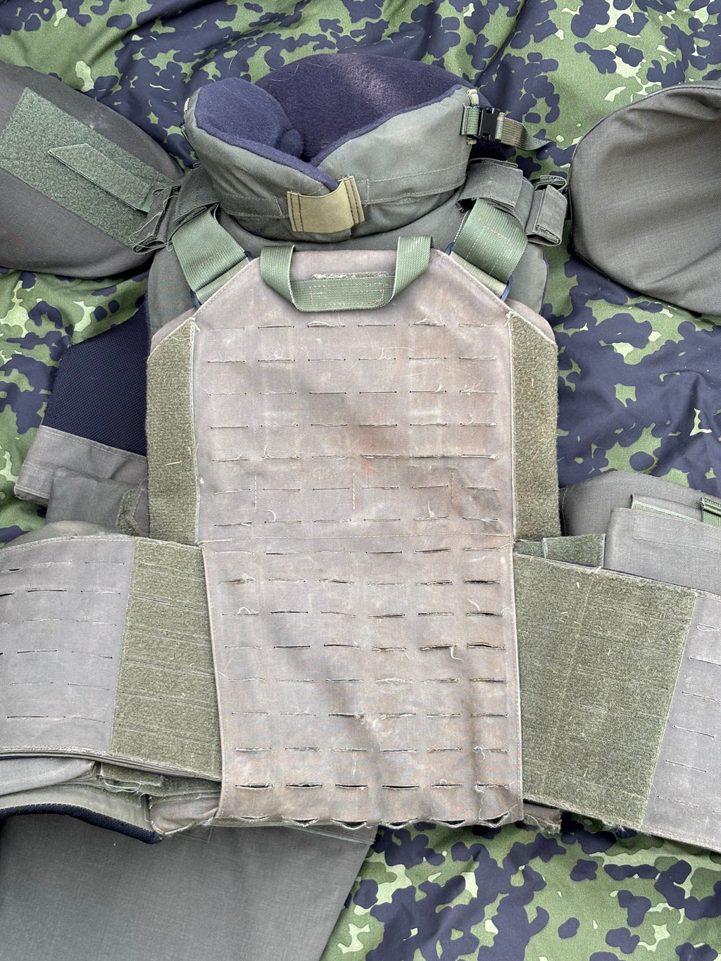 NFM Air Grid 6/9 Ballistic vest with armour add-ons