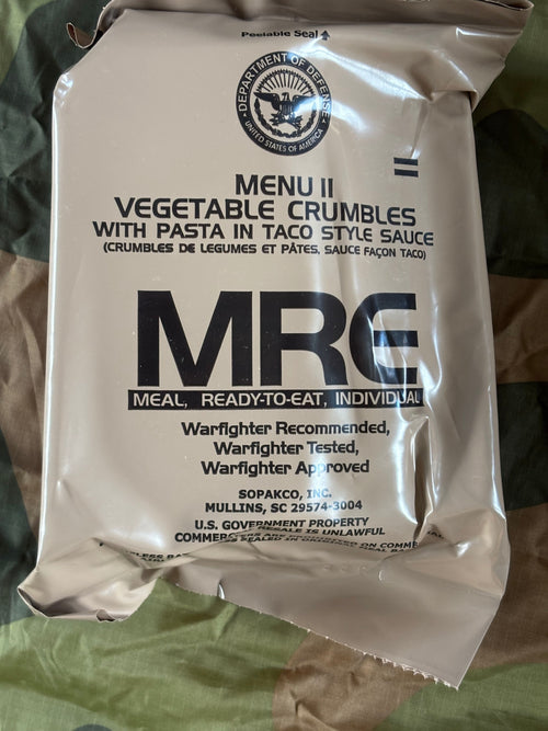 US, Meal Ready to Eat, field ration