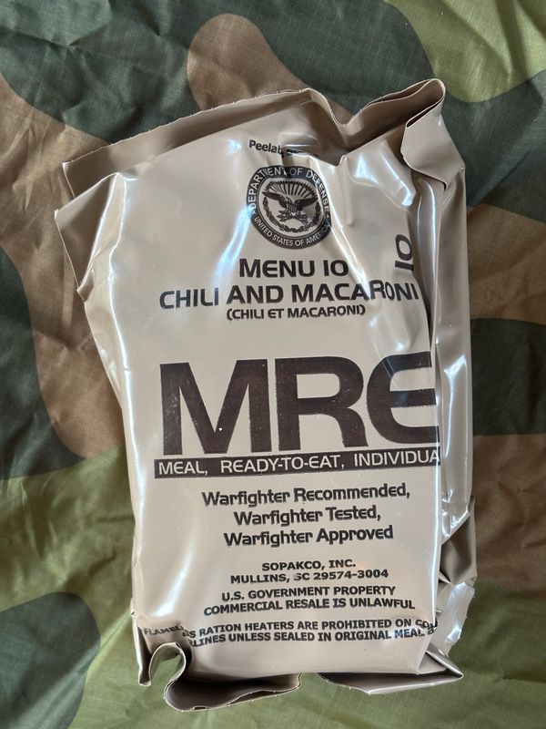 US, Meal Ready to Eat, field ration