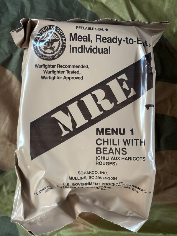 US, Meal Ready to Eat, field ration