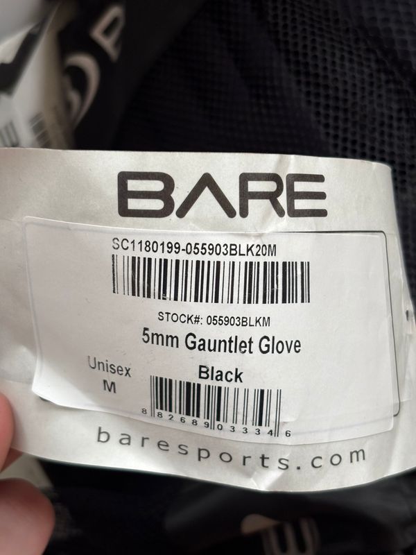 BARE 5mm Gauntlet Glove