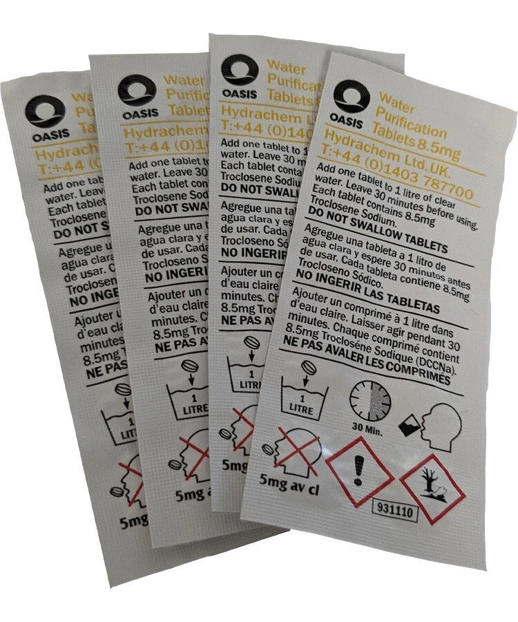 Oasis Water Purification Tablet