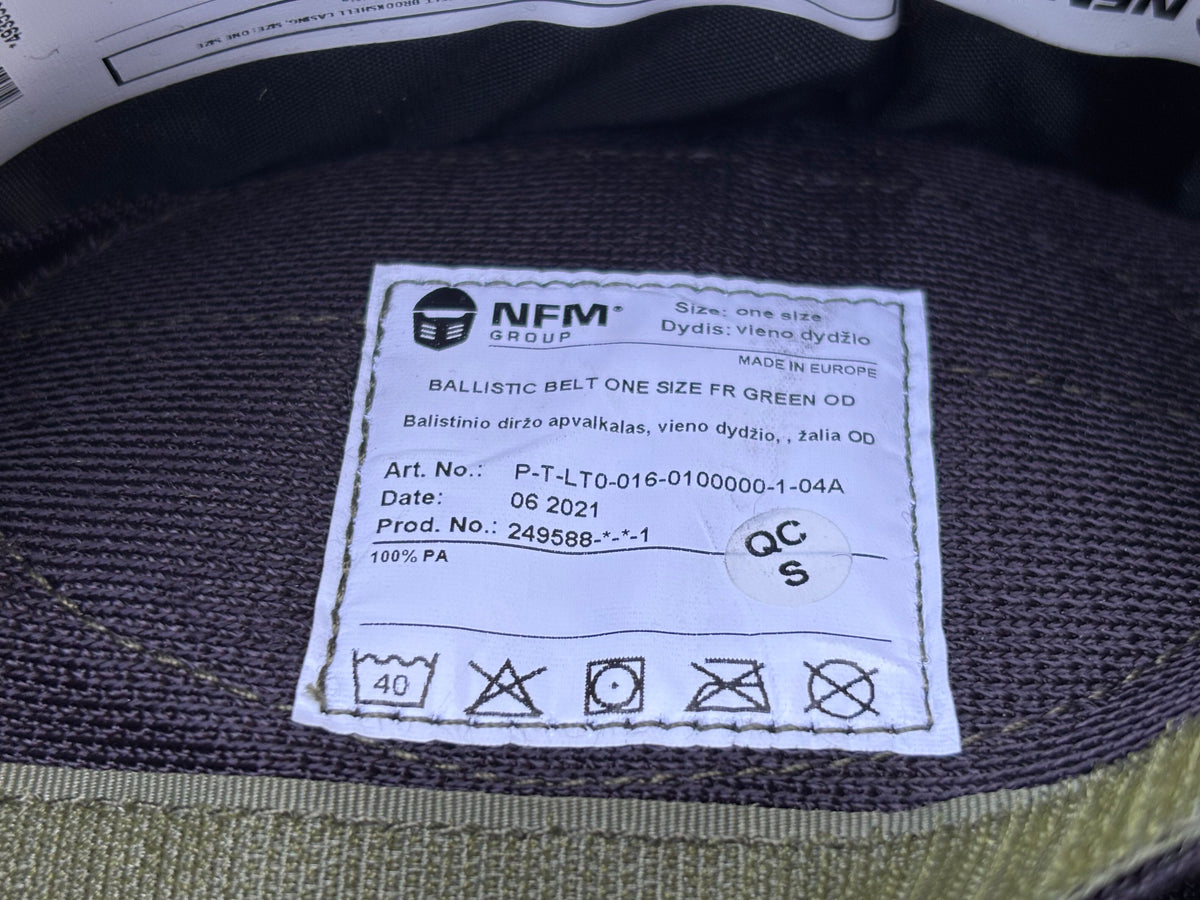 NFM Ballistic belt, IIIA. (with pouches)